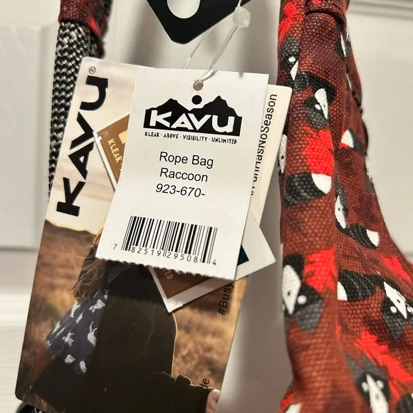 KAVU Rope Bag Raccoon - Picture 2 of 3